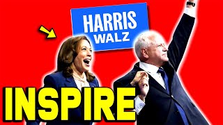 Trump DESTROYED by the PERFECT ENERGY of Kamala and VP Pick Tim Walz [upl. by Ibur]