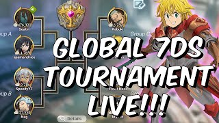 Global 7DS Influencer Tournament  Seatin VS Speedy or Nagato  Seven Deadly Sins Grand Cross [upl. by Dacie]