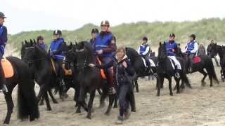 Mega strandrit Friese paarden 2013 [upl. by Reynold]