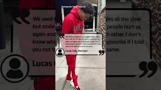 Rapper amp influencer Lucas Coly dies aged 27 as his manager says his ‘heart is ripped to shreds’ [upl. by Ehtyaf]