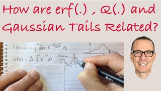 How are erf Q and Gaussian Tails Related [upl. by Anawqahs]