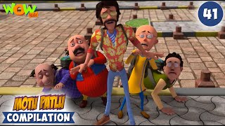 Motu Patlu Season 13  Compilation 41  Motu Patlu New  Cartoons For Kids  spot [upl. by Acirne]