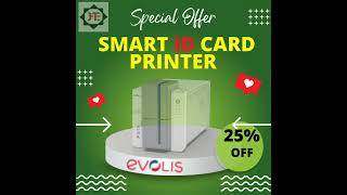 Best Smart ID card printer made for India id card printer  Smart Card Printer  printer evolis [upl. by Granese]