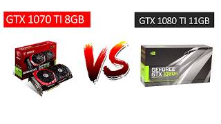 GTX 1070 TI VS GTX 1080 TI  i7 8700  1080p 1440p amp 4K Benchmarks [upl. by Kallista]