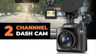 Ecomoment Dash Cam Front and Rear Night Vision Excellence  Review [upl. by Marley]