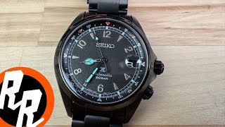 Seiko SPB337 “Night Vision” Alpinist Exquisite Timepieces [upl. by Supmart]