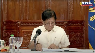 LIVE Pres Bongbong Marcos at the situation briefing on the effects of STY  Replay [upl. by Gney]