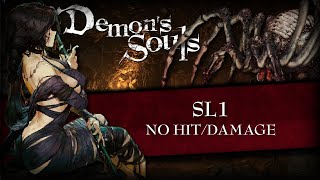 Demons Souls  Armor Spider No Hit SL1 [upl. by Gnilrets]