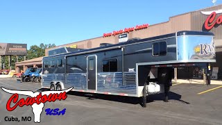 2017 Bison 8416 4Horse Trailer with Plenty of Closets [upl. by Karylin]