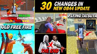 OB44 Top 30 Game Changer quot SECRET UPDATES quot FF Advance Server  GARENA Free Fire [upl. by Ljoka]