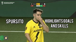 HIGHLIGHTS GOALS AND SKILLS MR SPURSITO 😱 [upl. by Akimal969]