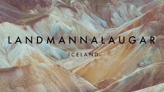 Landmannalaugar from the air [upl. by Pincince976]