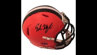 Autographed Football Helmets  Differences and when should you get a replica or authentic [upl. by Guillemette733]