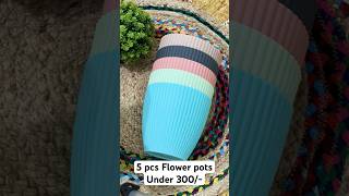 5 pcs Flower pot under 300 gardining flowers [upl. by Aicil666]