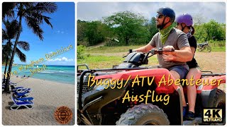 Viva Dominicus Beach by Wyndham Buggy  ATV Abenteuer Ausflug [upl. by Oflodur]