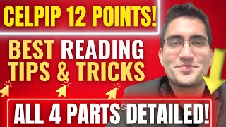 CELPIP Reading All Strategies A to Z in 1 hour Detailed Tips and Tricks  Parts 1  4 [upl. by Enileuqkcaj]