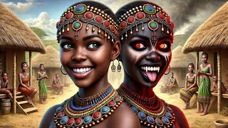 La fille avec une jumelle maléfique  Conte africain [upl. by Ydal351]