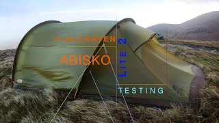 The search is over  ALMOST the perfect tent Fjallraven Abisko Lite 2 [upl. by Ahsercul216]