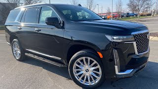 2022 Cadillac Escalade Luxury POV Test Drive amp Review [upl. by Ativel]