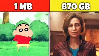 1MB vs 870GB GAME in play store [upl. by Massimiliano]