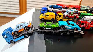 Cars Police Cars SUV Cars Sport Cars Trucks and Other Die Cast Vehicles [upl. by Irt]