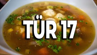 Markklößchensuppe selbstgemacht  24xmas Adventskalender Tür 17 [upl. by Akeemat]