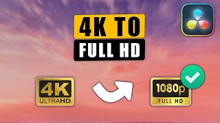 THIS will render highest quality 4K AND 1080P  DaVinci Resolve 17 Tutorial [upl. by Aidiruy]