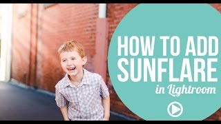 How to add sunflare in Lightroom [upl. by Fisa193]