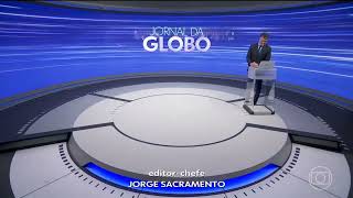 Encerramento do Jornal da Globo com Bruno Tavares 26102024 [upl. by Apoor]