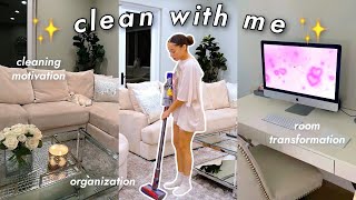 CLEAN WITH ME deep house cleaning  organization [upl. by Cleon]