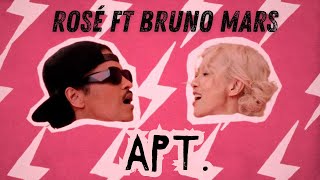 APT by Rosé ft Bruno Mars Karaoke Version with Backup Vocal [upl. by Pierson]