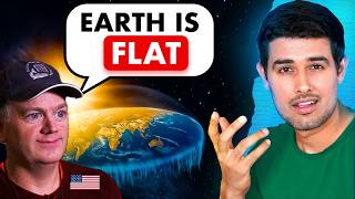 Why 10 Americans Think Earth is FLAT  Dhruv Rathee [upl. by Ahsiemak]