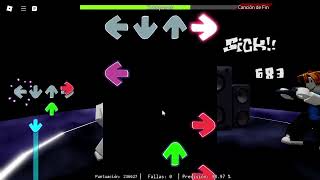 Roblox Basically FNF Remix Ectoplasm Hell FC [upl. by Cilo837]