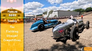 Brooklands Double 12 2024 Sunday Finishing Straight competitions [upl. by Danaher]