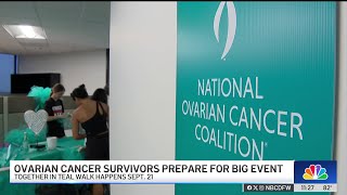 Ovarian cancer awareness walkrun to celebrate community  NBCDFW [upl. by Borgeson]