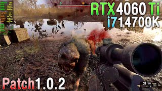 STALKER 2 Heart of Chornobyl Patch 102 RTX 4060 Ti  STALKER 2 RTX 4060 Ti i7 14700K Test [upl. by Keram]