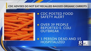 CDC Organic carrots recalled due to E coli outbreak [upl. by Nnav]