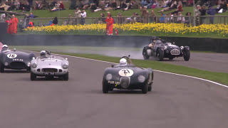 The earliest sportscars  Peter Collins Trophy highlights  Goodwood 72MM [upl. by Zakarias]