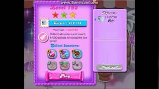 IMPOSSIBLE Candy Crush Saga Four Move Bombs EVERYWHERE [upl. by Tamar354]