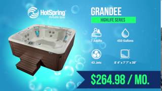 2017 Hot Spring® Grandee  Seven Seas Pools amp Spas [upl. by Rafael291]