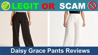 Daisy Grace Pants Reviews  Jun 2024 Beware of Scam Watch Now [upl. by Lanti]