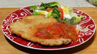 Veal Schnitzel Recipe Kalbsschnitzel [upl. by Sergias]