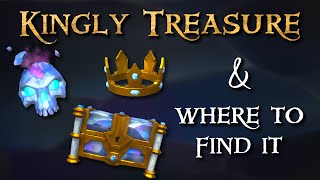 Where to find Kingly treasure Chest Bounty Skull and Crown of Hope  Sea of Thieves [upl. by Terrena]