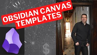 Obsidian Canvas Templates  Quick Shortcut [upl. by Navak826]