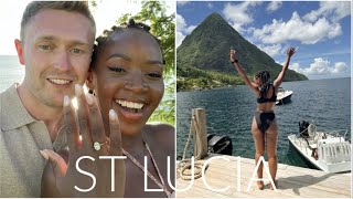 ST LUCIA VLOG WE GOT ENGAGED [upl. by Esmeralda]