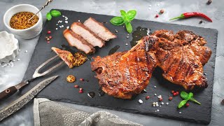 Recette  Côte de porc à la moutarde au Cookeo [upl. by Krakow]