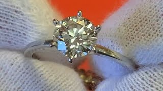 James Allen Engagement Ring After 1 Year of Abuse [upl. by Eyde340]