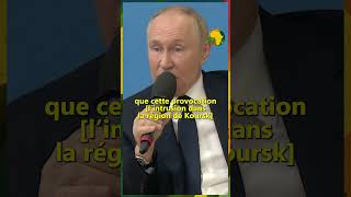 Poutine la Russie se débarrassera des bandits ukrainiens dans la région de Koursk [upl. by Llewen185]