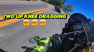 CHASING FAST APRILIA FACTORY RIDER W PASSENGER  POV RAW SOUND  INSTA360 ACE PRO [upl. by Aimat]