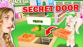 SECRET DOOR In NEW Grocery Store In Adopt Me Roblox [upl. by Lesya850]